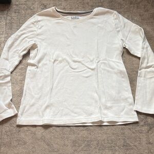 Croft & Barrow Classic White Tee